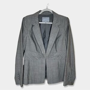Classiques Entier Gray Pinstripe Women's Blazer